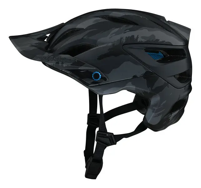 Troy Lee Designs A3 Mips Mtb Helmet - Brushed Camo Blue 2