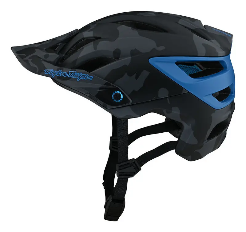 Troy Lee Designs A3 Mips Mtb Helmet - Uno Camo Blue 2