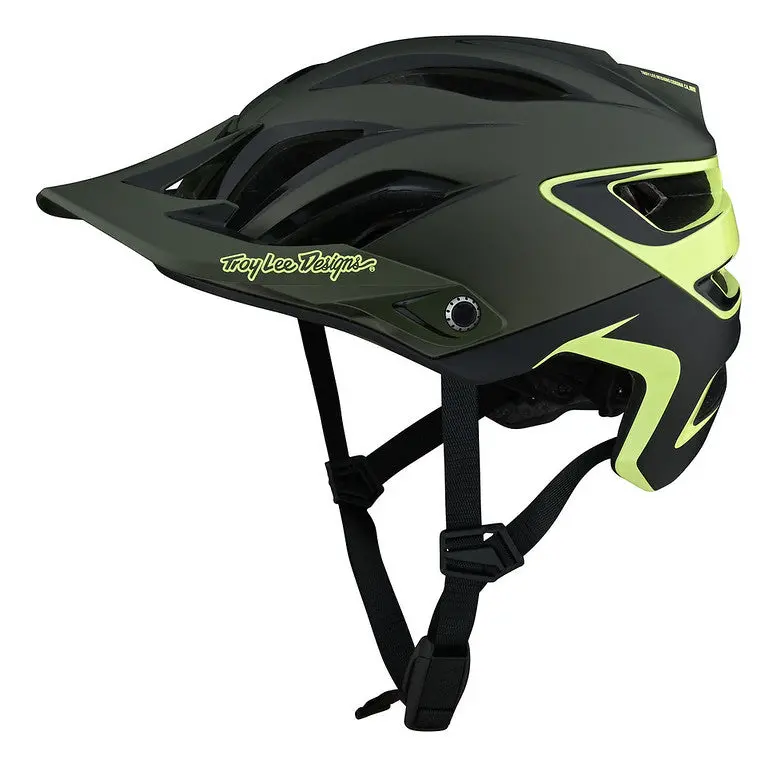 Troy Lee Designs A3 Mips Mtb Helmet - Uno Glass Green 1
