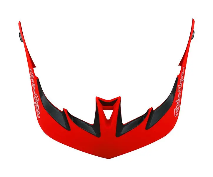 Troy Lee Designs A3 Replacement Visor - Uno Red 1