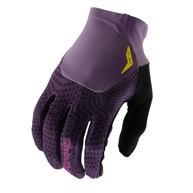 Troy Lee Designs Ace 2.0 Mtb Glove - Radioscape - Deep Purple 1