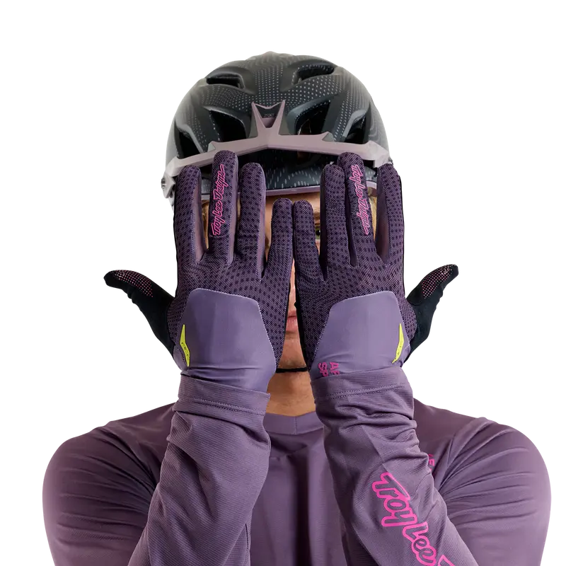 Troy Lee Designs Ace 2.0 Mtb Glove - Radioscape - Deep Purple 3