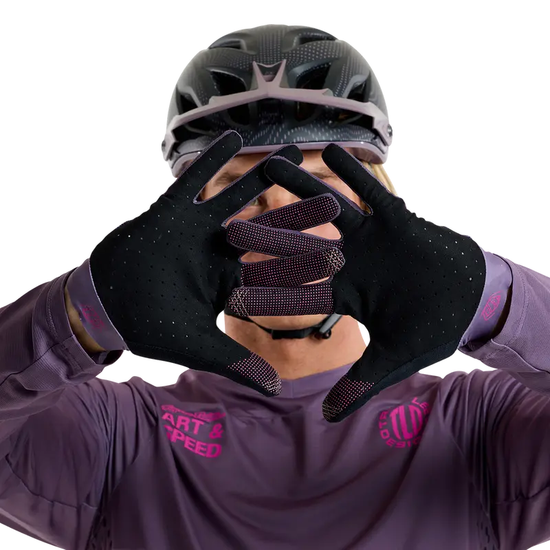 Troy Lee Designs Ace 2.0 Mtb Glove - Radioscape - Deep Purple 4