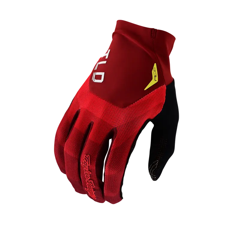 Troy Lee Designs Ace Mtb Glove - Reverb - Race Red 1