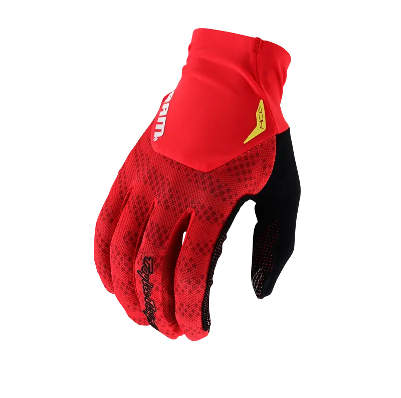 Troy Lee Designs Ace Mtb Glove - Sram - Shifted Fiery Red 1