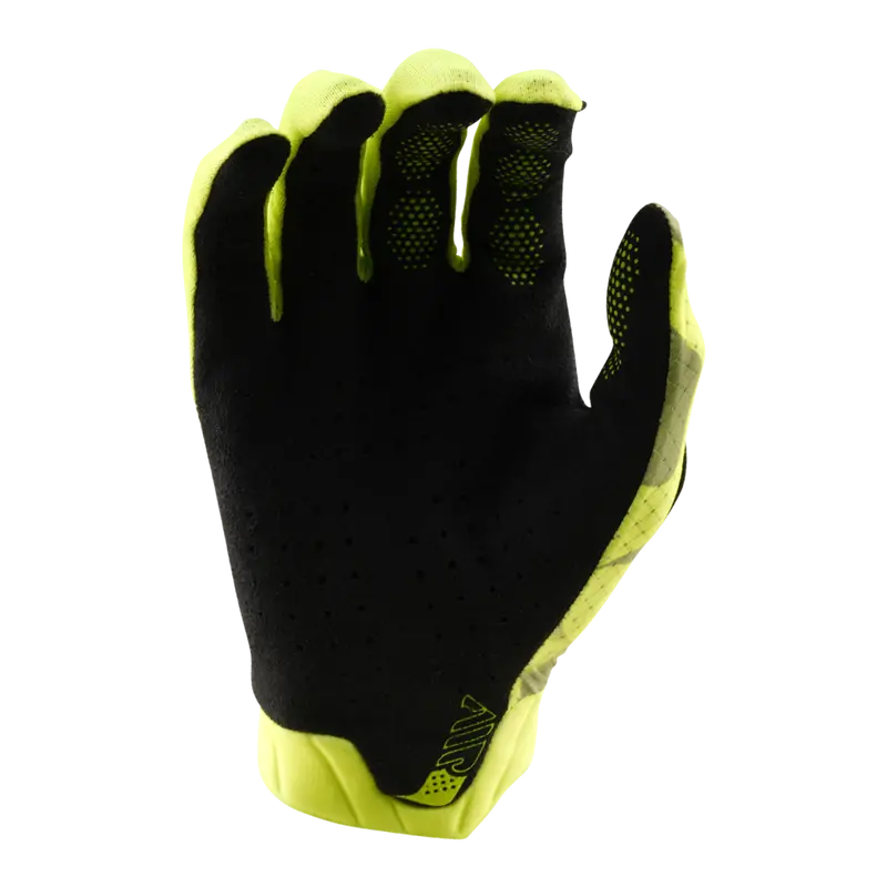 Troy Lee Designs Air Mtb Glove - Blotted - Flo Yellow 2