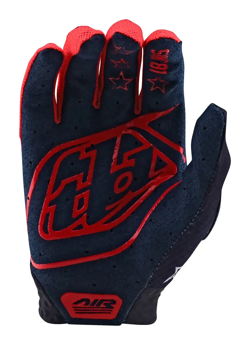 Troy Lee Designs Air Mtb Glove - Citizen Navy-Red 2