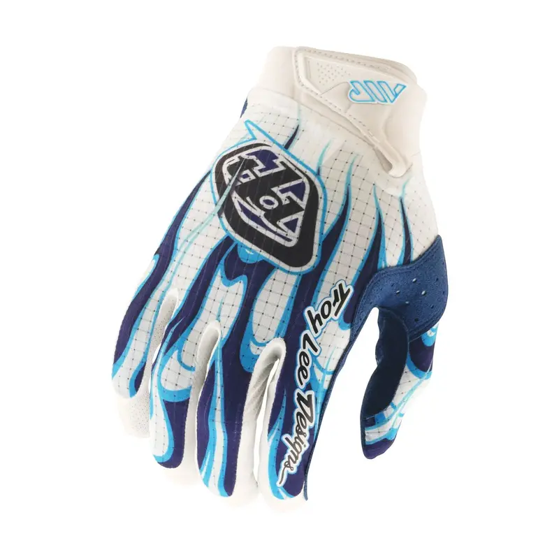 Troy Lee Designs Air Mtb Glove - Torched - White-Blue 1