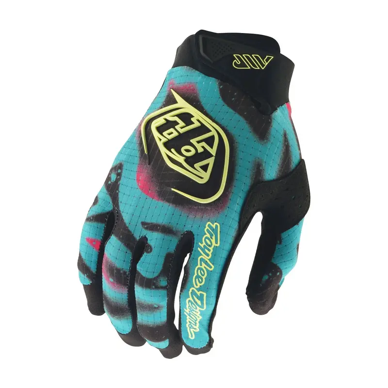 Troy Lee Designs Air Mtb Glove - Youth - Membrane - Black-Glo Yellow 1