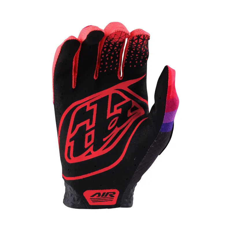 Troy Lee Designs Air Mtb Glove - Youth - Reverb - Black-Glo Red 2