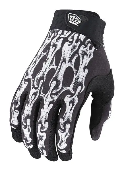 Troy Lee Designs Air Mtb Glove - Youth - Slime Hands - Black-White - 2022 1