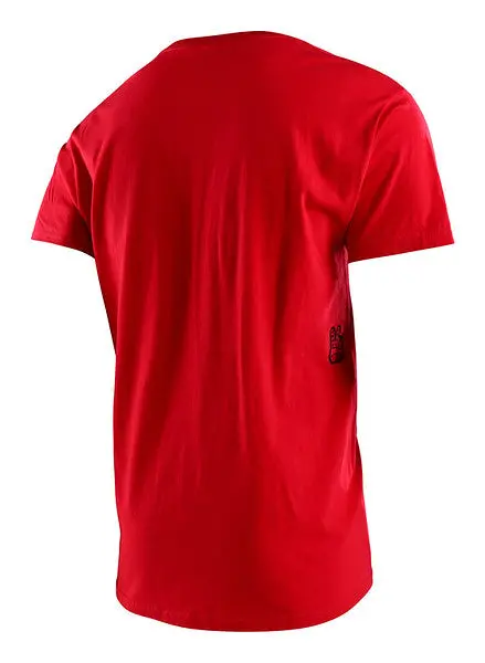 Troy Lee Designs Arc Short Sleeve Tee - Red 2