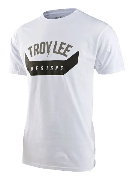 Troy Lee Designs Arc Short Sleeve Tee - White 1