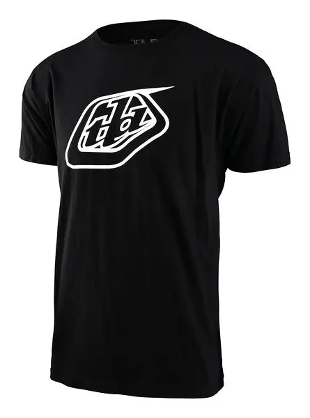 Troy Lee Designs Badge Short Sleeve Tee - Black - 2024 1