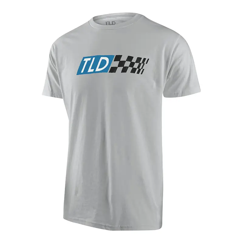 Troy Lee Designs Boxed Out Short Sleeve Tee - Silver 1