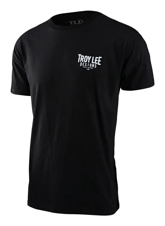 Troy Lee Designs Carb Short Sleeve Tee - Black 1