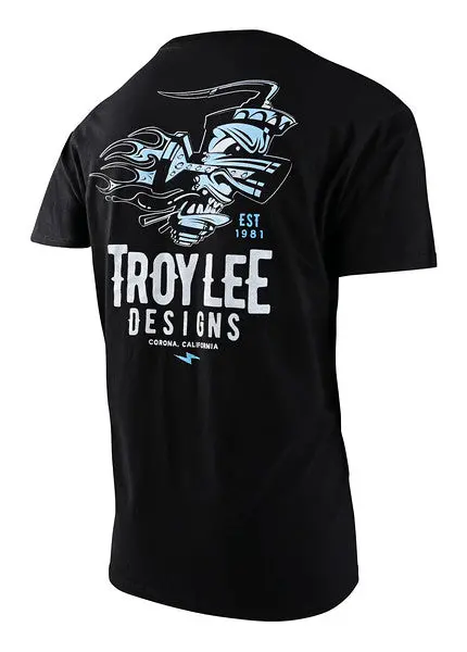 Troy Lee Designs Carb Short Sleeve Tee - Black 2