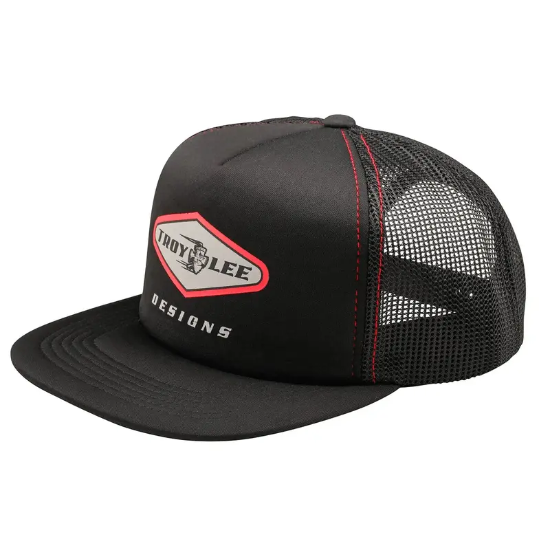 Troy Lee Designs Carb Trucker Snapback Hat - Black 1