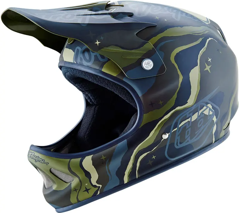 Troy Lee Designs D2 Full Face Helmet - Galaxy Green 1