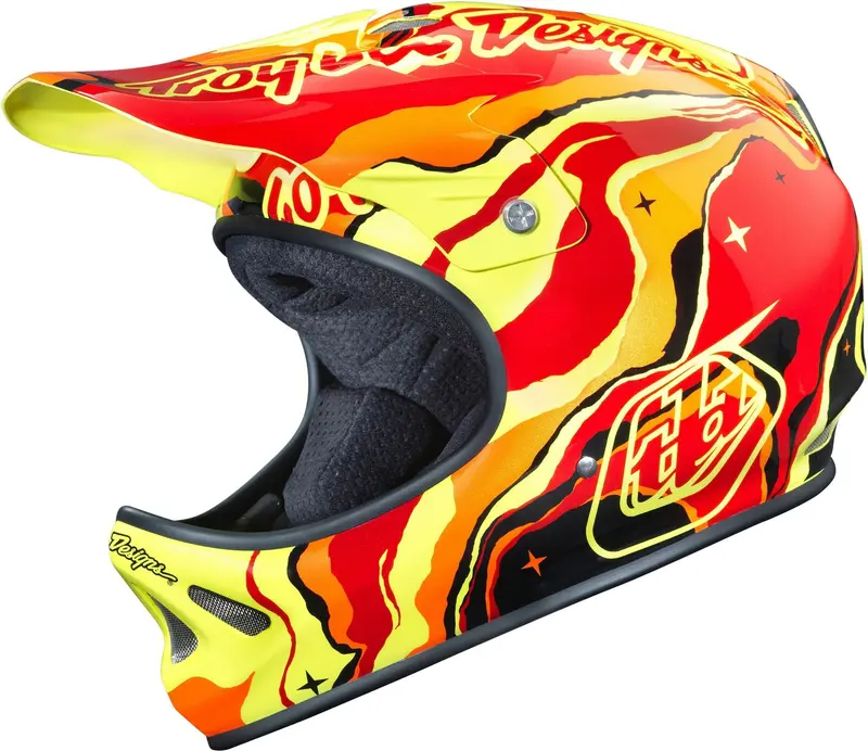 Troy Lee Designs D2 Full Face Helmet - Galaxy Red 1