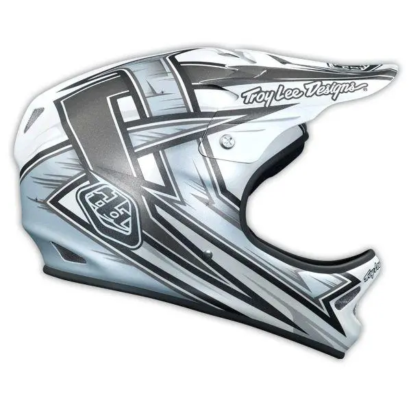 Troy Lee Designs D2 Full Face Helmet - Proven White 1