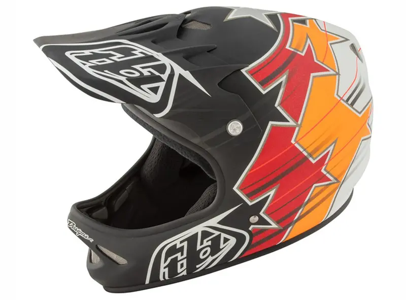 Troy Lee Designs D2 Fusion Full Face Helmet - Black 1