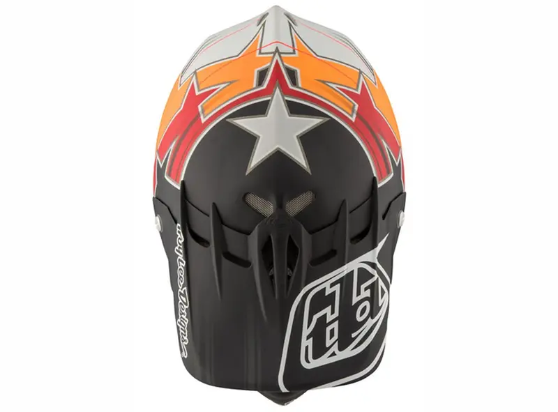 Troy Lee Designs D2 Fusion Full Face Helmet - Black 3