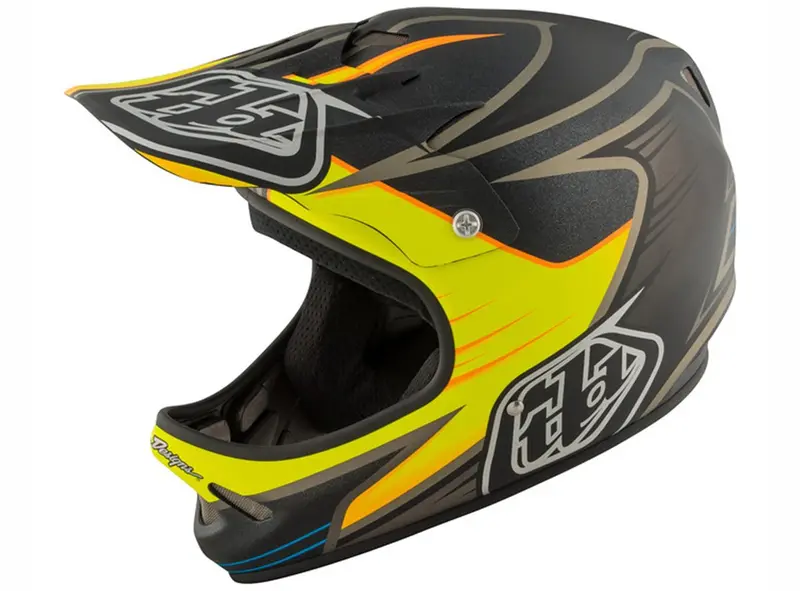 Troy Lee Designs D2 Pulse Full Face Helmet - Black 1