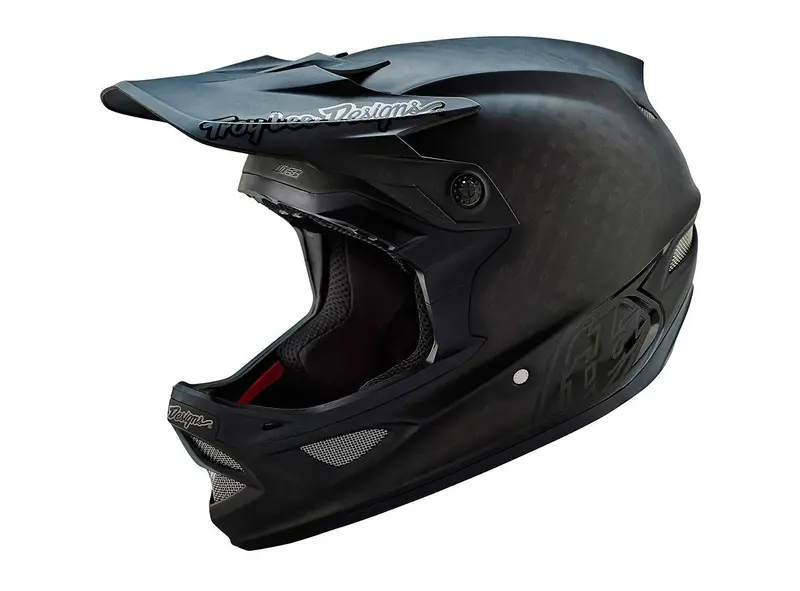 Troy Lee Designs D3 Carbon Full Face Helmet - Midnight Black 1