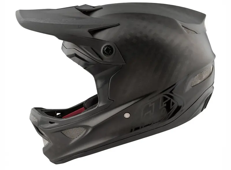 Troy Lee Designs D3 Carbon Mips Full Face Helmet - Midnight Black 1