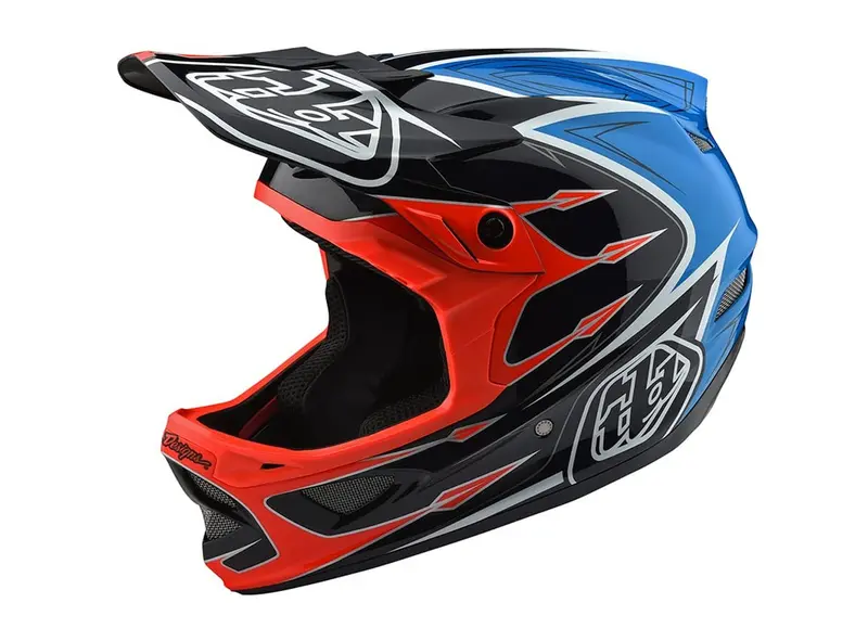 Troy Lee Designs D3 Composite Full Face Helmet - Corona Orange - 2018 1