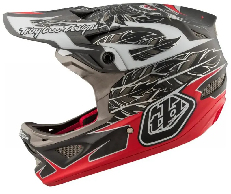 Troy Lee Designs D3 Composite Full Face Helmet - Nightfall Black 1
