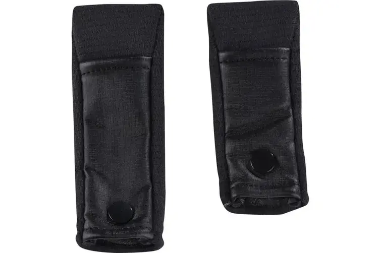 Troy Lee Designs D4 Chinstrap Covers - Black 1