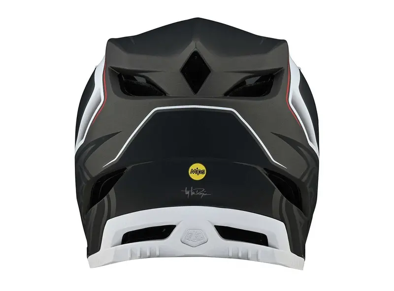 Troy Lee Designs D4 Composite Full Face Helmet - Exile - Black - 2021 2