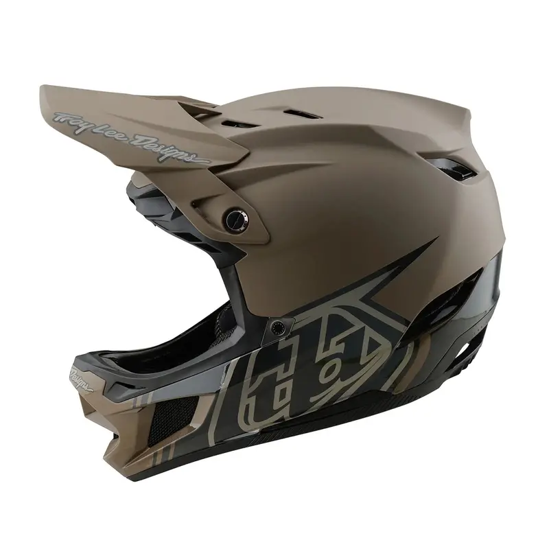 Troy Lee Designs D4 Composite Full Face Helmet - Stealth - Caper 1