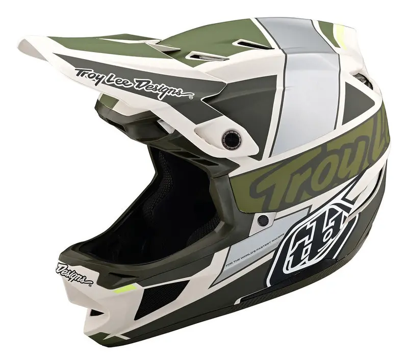 Troy Lee Designs D4 Composite Full Face Helmet - Team - Military - 2022 1