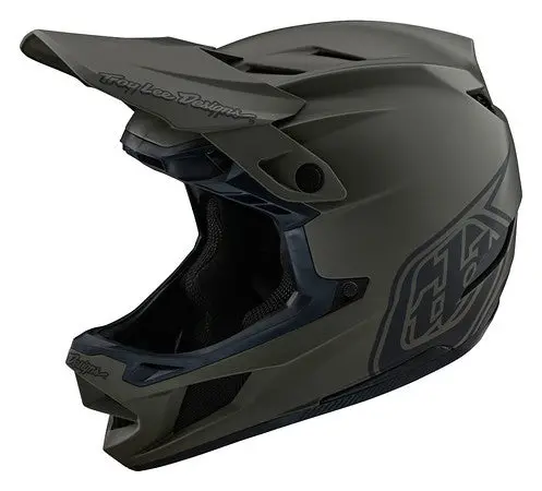 Troy Lee Designs D4 Composite Full Face Helmet With Mips - Stealth - Tarmac 1