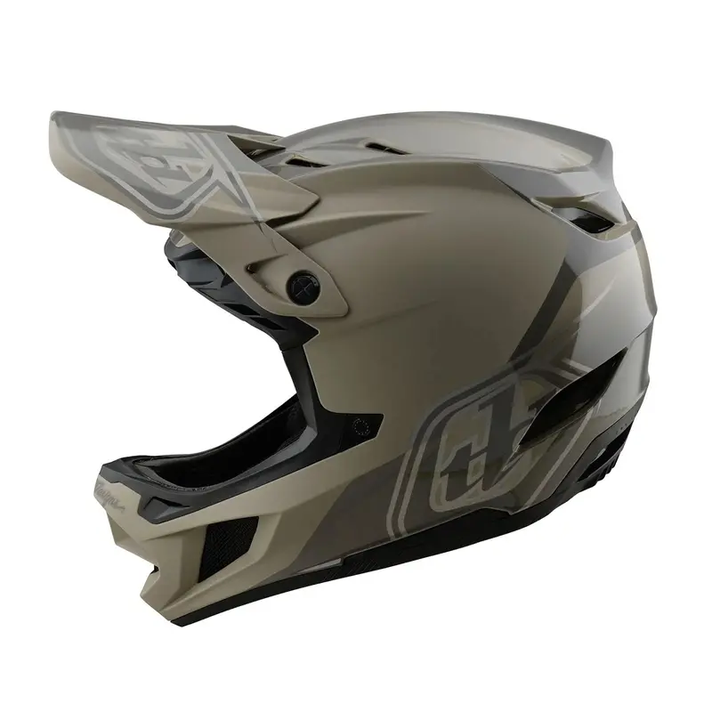 Troy Lee Designs D4 Polyacrylite Full Face Helmet - Shadow - Timber 1
