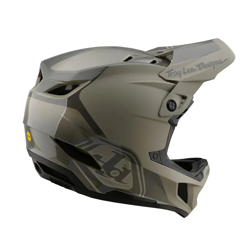 Troy Lee Designs D4 Polyacrylite Full Face Helmet - Shadow - Timber 4