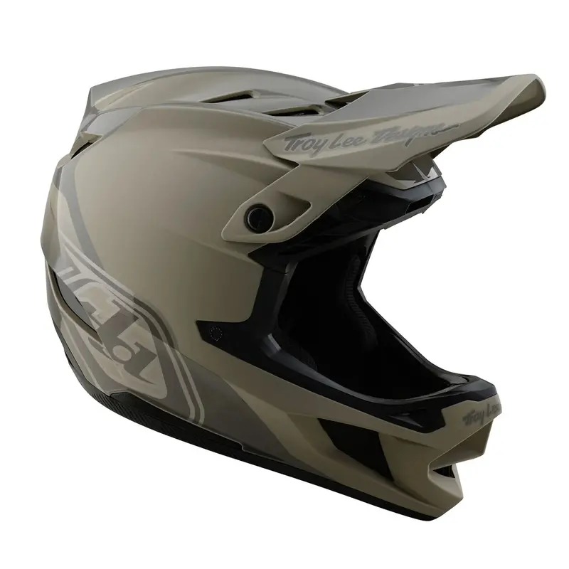 Troy Lee Designs D4 Polyacrylite Full Face Helmet - Shadow - Timber 6