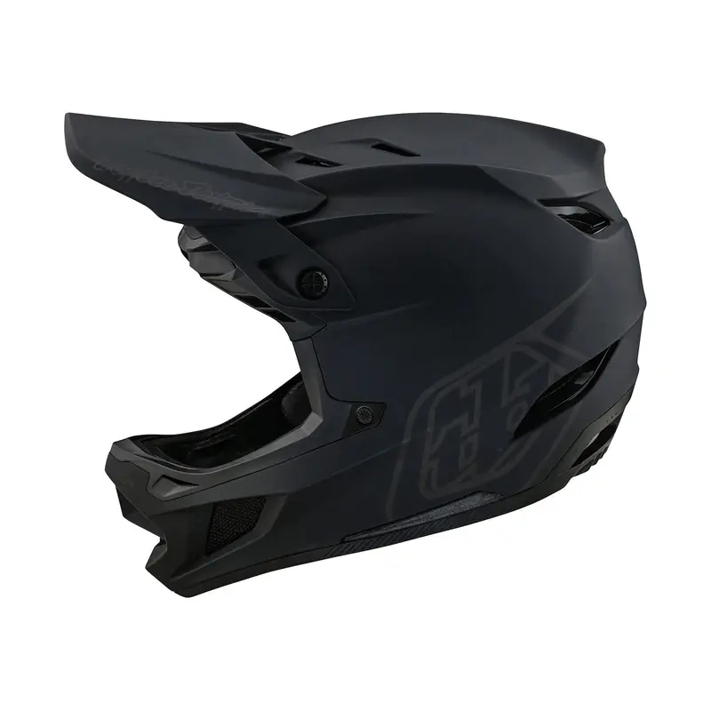 Troy Lee Designs D4 Polyacrylite Full Face Helmet With Mips - Stealth Black 2