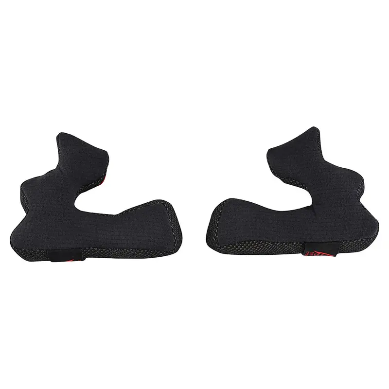 Troy Lee Designs D4 Polyacrylite Replacement Cheek Pads - Solid Black 1
