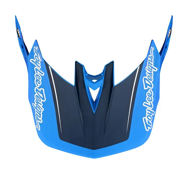 Troy Lee Designs D4 Replacement Visor - Shadow - Blue 1