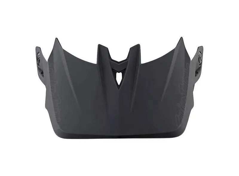Troy Lee Designs D4 Replacement Visor - Stealth - Black-Gray 1
