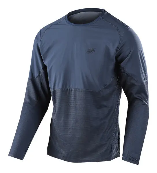 Troy Lee Designs Drift Long Sleeve Mtb Jersey - Dark Charcoal - 2023 1