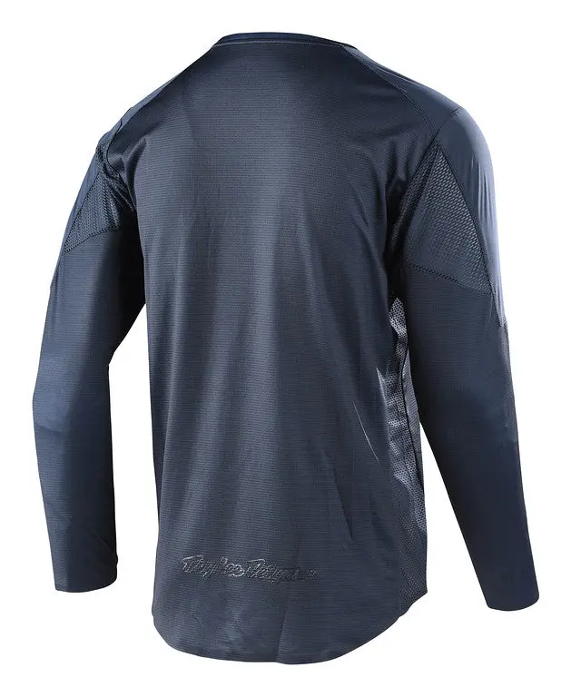 Troy Lee Designs Drift Long Sleeve Mtb Jersey - Dark Charcoal - 2023 2