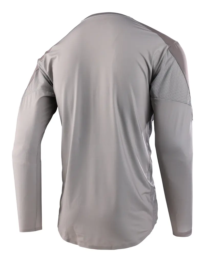 Troy Lee Designs Drift Long Sleeve Mtb Jersey - Quarry - 2023 2