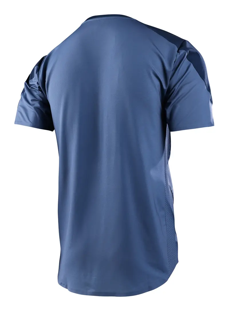 Troy Lee Designs Drift Short Sleeve Mtb Jersey - Blue Mirage 2
