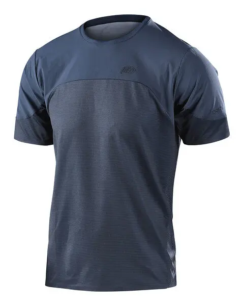 Troy Lee Designs Drift Short Sleeve Mtb Jersey - Dark Charcoal 1