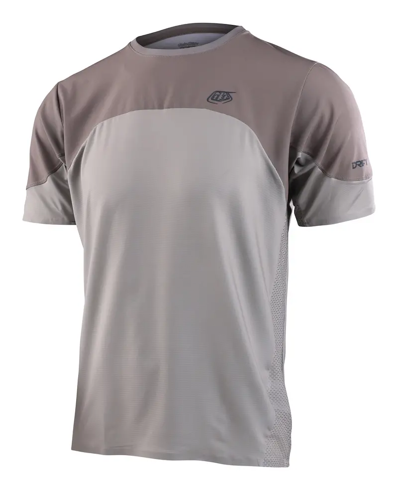 Troy Lee Designs Drift Short Sleeve Mtb Jersey - Quarry - 2023 1